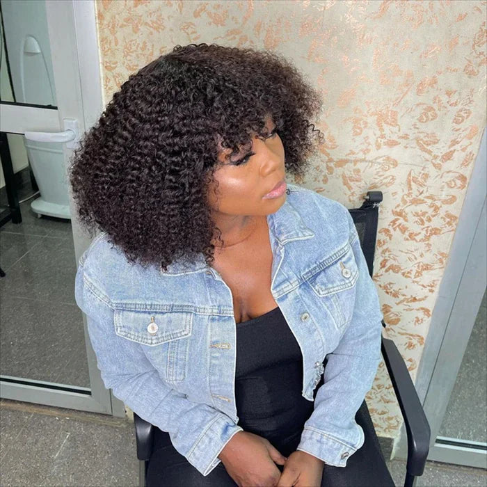 Peruca Humana Cacheada Viviane - 35cm