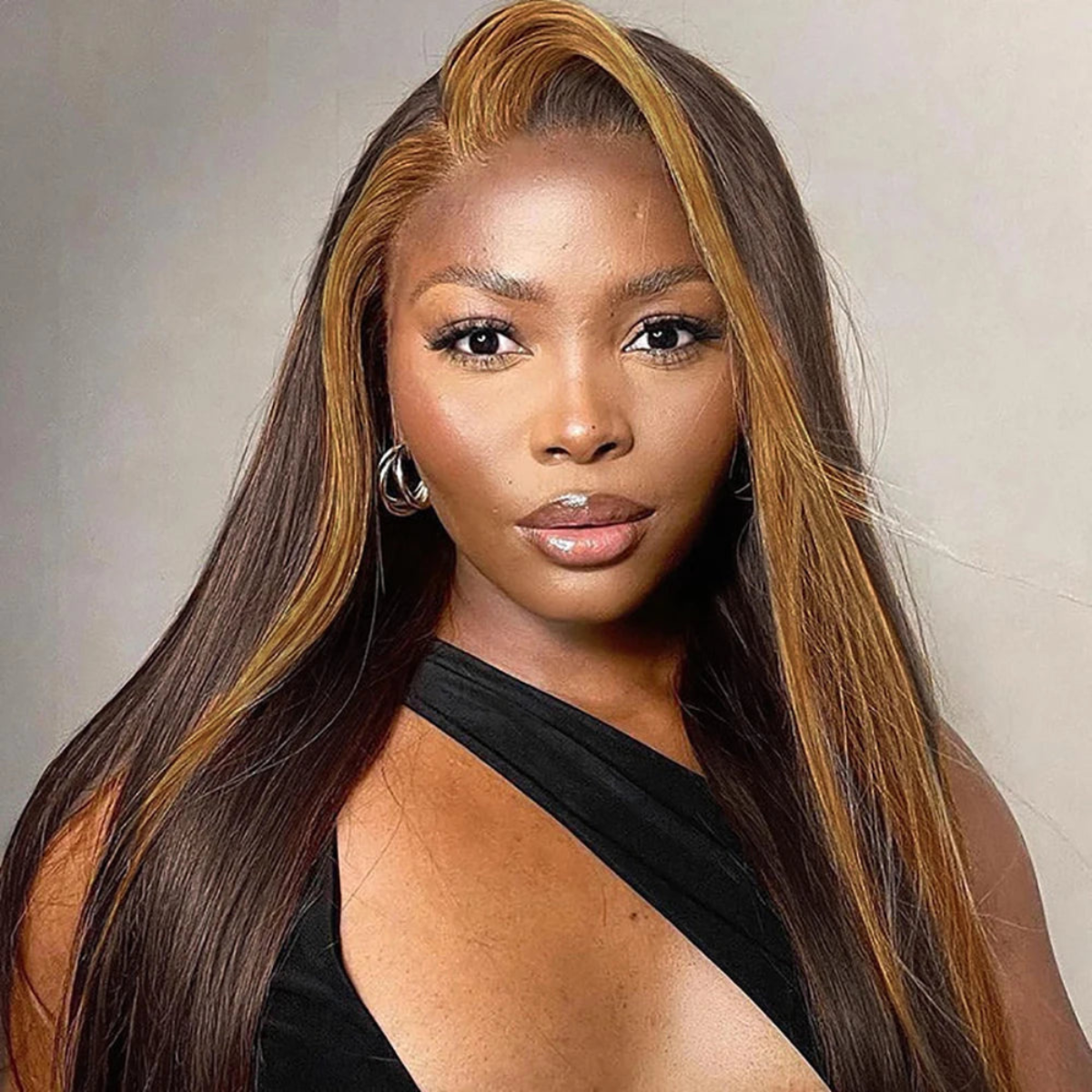 Lace Front Mecha Loira Tiffany - 50cm