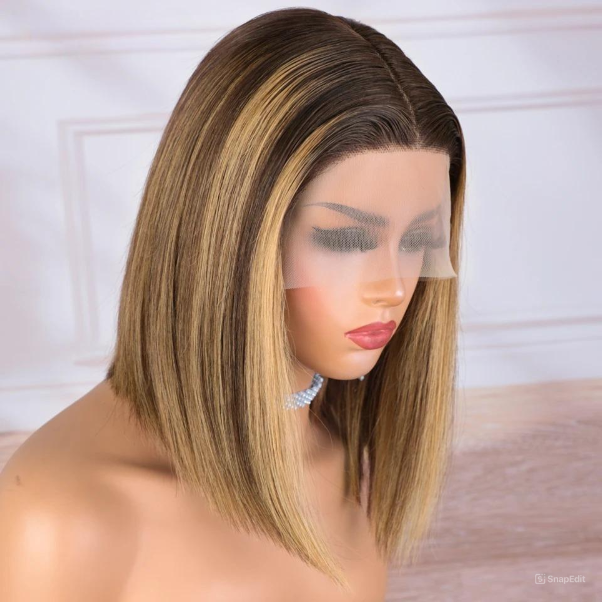 Lace Humana Lisa Loira Nyla Tela HD - 30cm