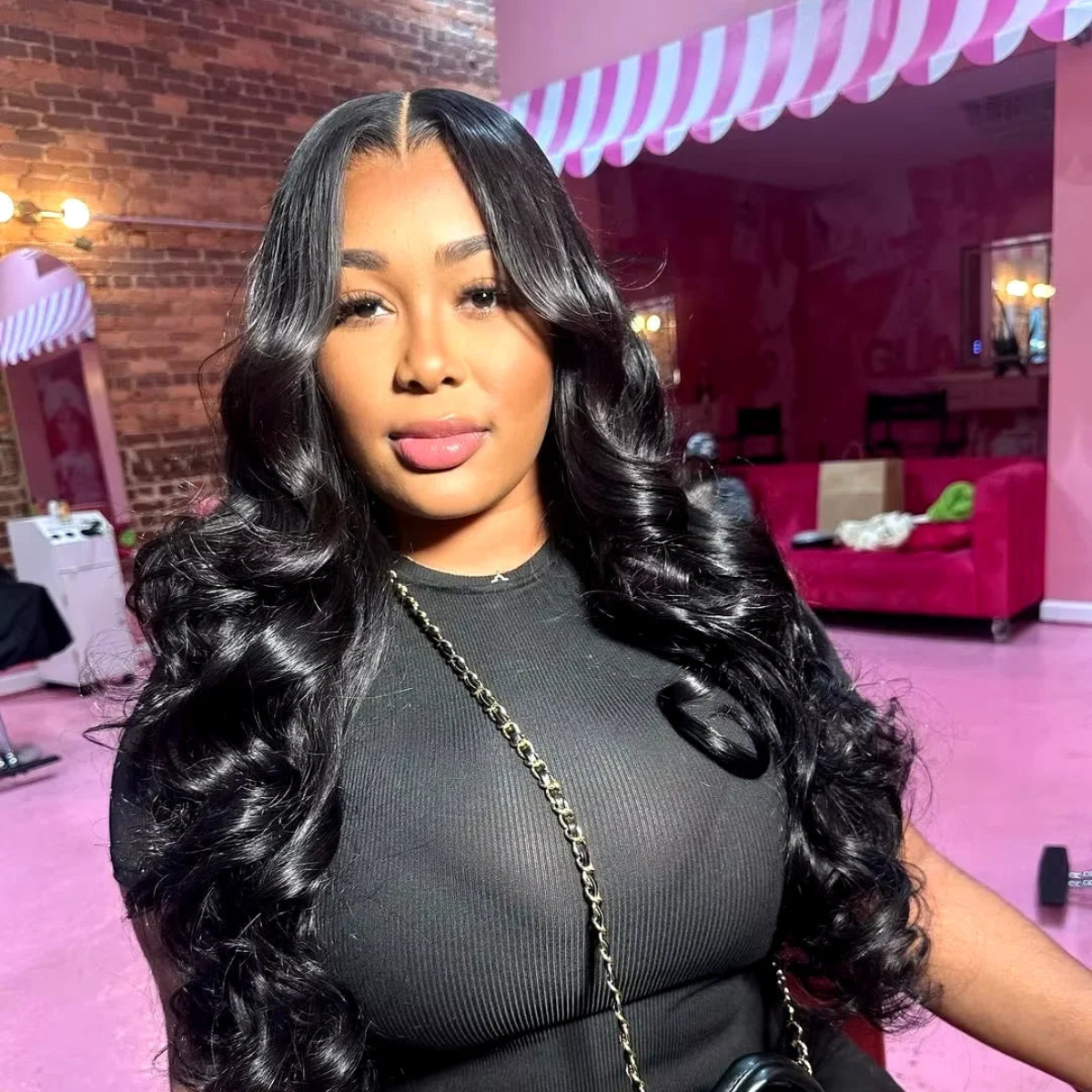 Lace Front 13x4 Ondulada Fibra Premium Safira - 60cm