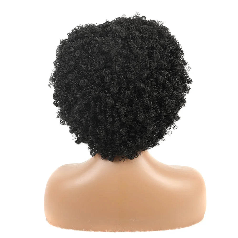 Peruca Wig Fibra Premium Cacheado Kiara - 25cm