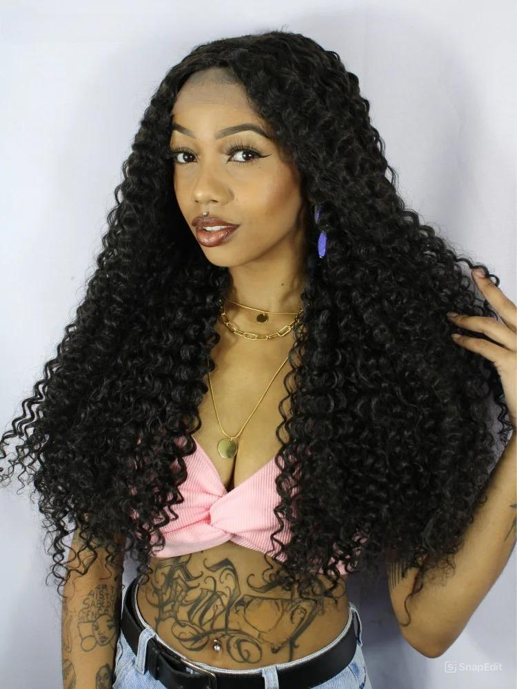 Percuca Wig Cacheada Bio Fibra Orgânica Premium Rebeca - 70cm