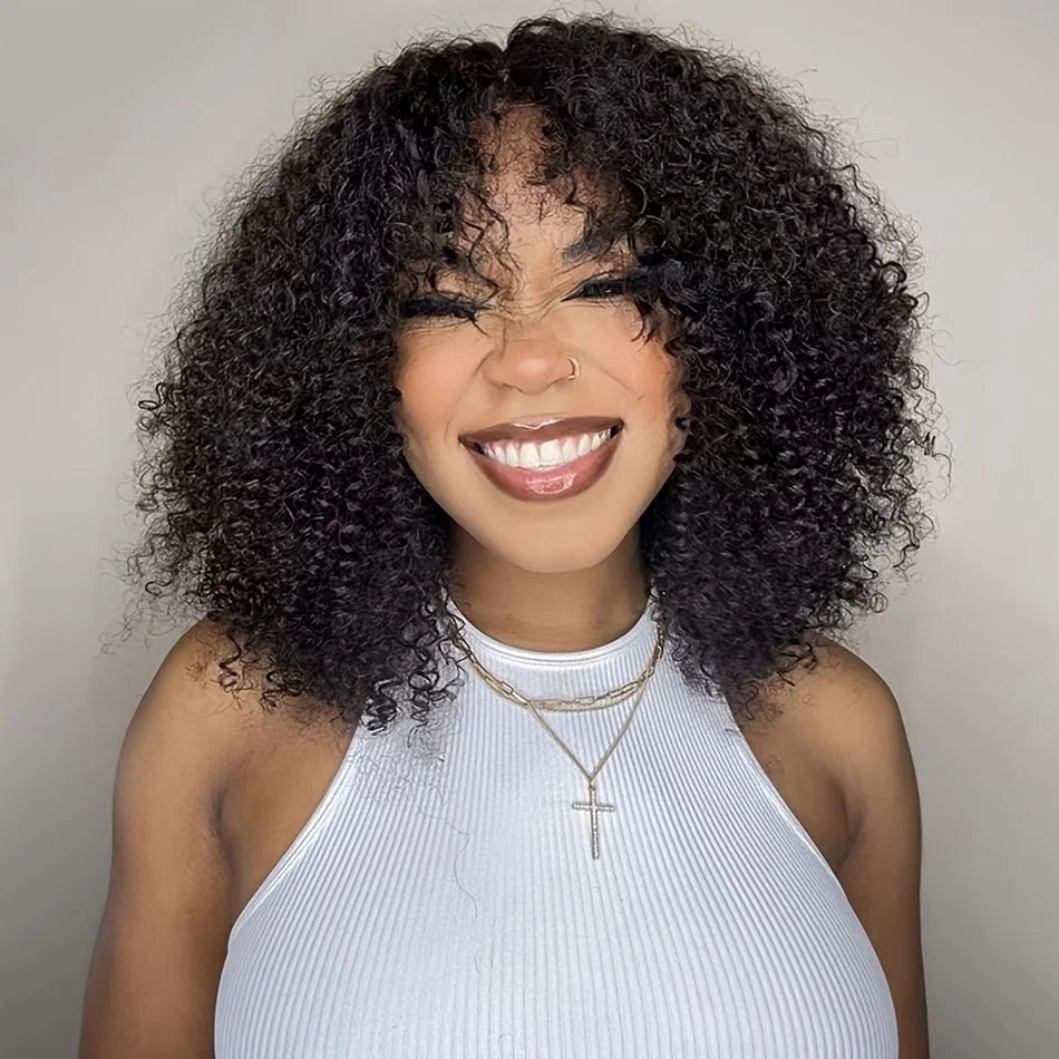 Peruca Humana Cacheada Viviane - 35cm