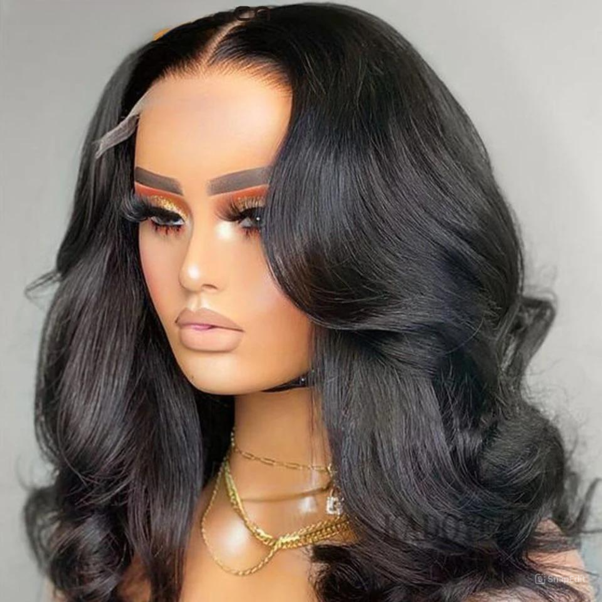 Lace Front Humana Ondulada Serena 60cm