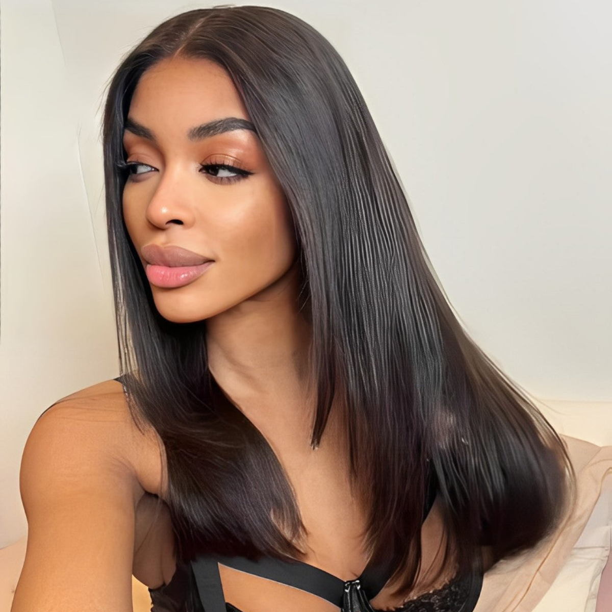 Lace Front Fibra Premium Kesia - 60cm