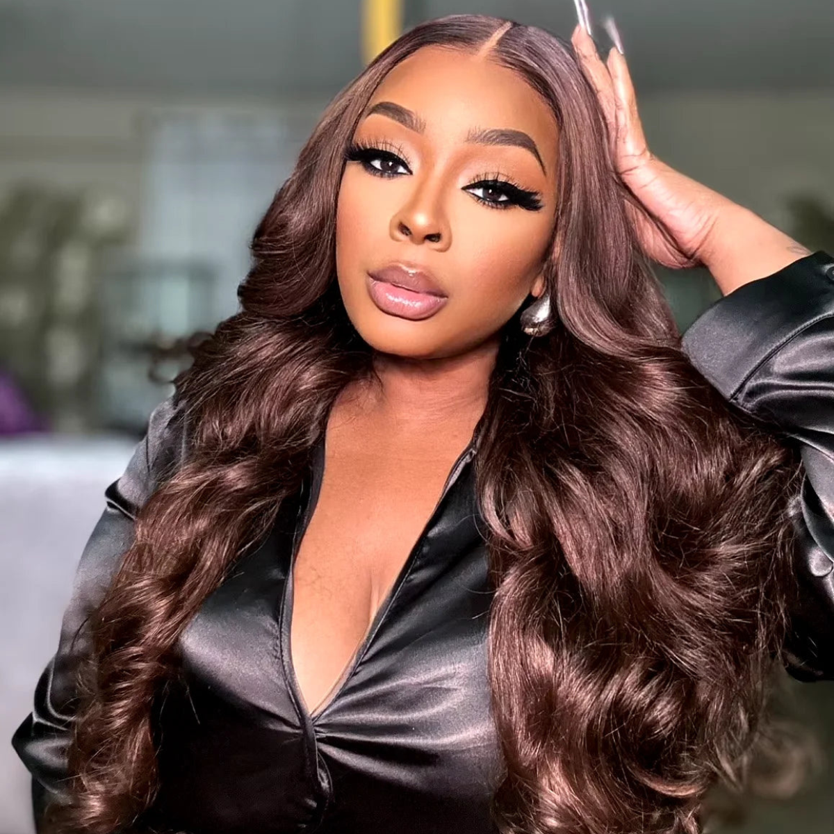 Lace Front Tela HD Bio Fibra Orgânica Premium Manuela - 70cm