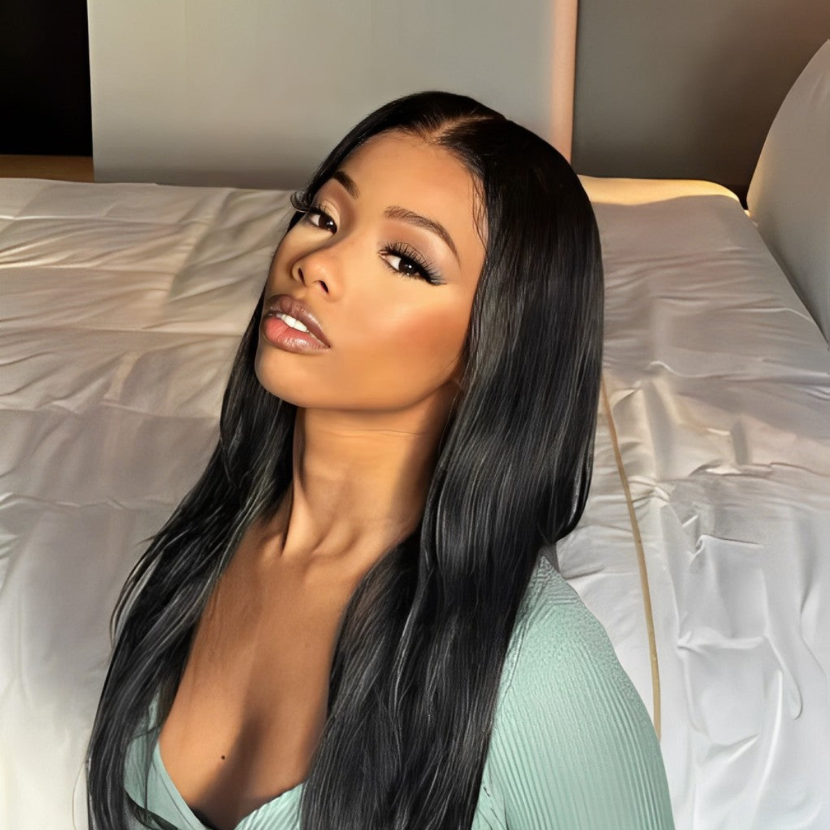 Lace Front Humana Tela HD Mayte - 50cm