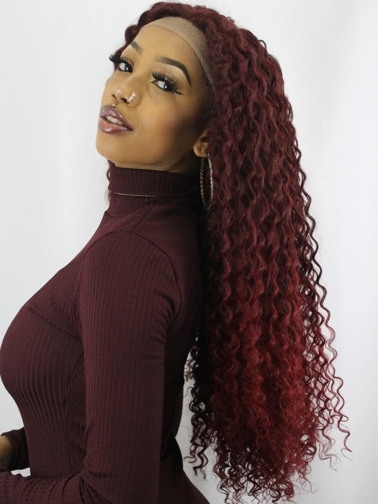 Percuca Wig Cacheada Bio Fibra Orgânica Premium Rebeca - 70cm