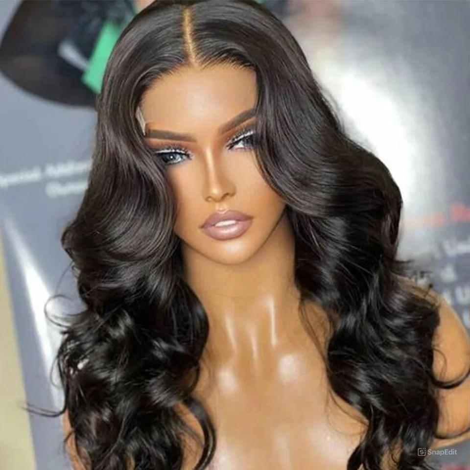 Lace Humana Ondulada Bianca 60cm