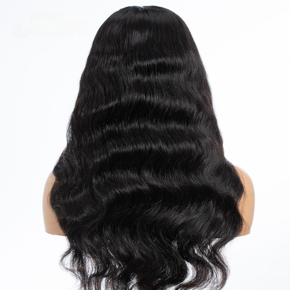 Lace Humana Ondulada Bianca 60cm